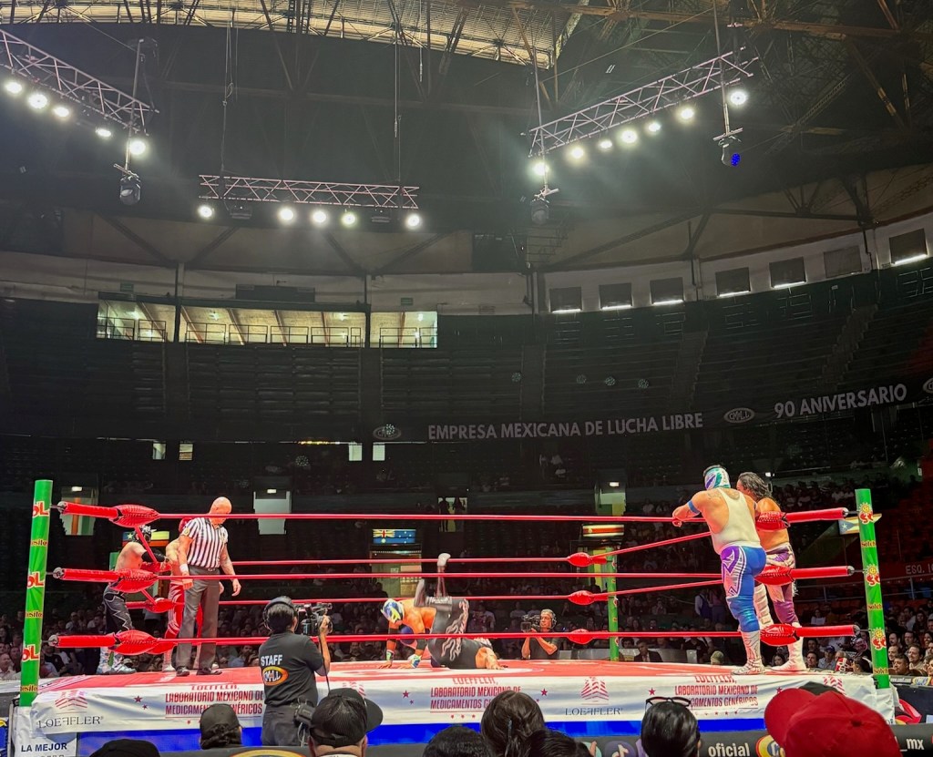 Serena Inayatali Lucha Libre Photo